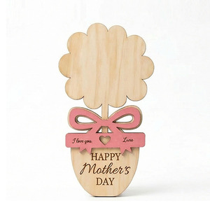 Happy Mother's Day DIY Keepsake with Handprints and Footprints Customized Name <b>Ornament</b> Newborn Gift - Product Image 4