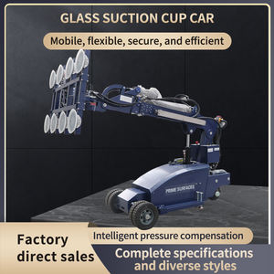 เครื่องยกถ้วยแบบสุญญากาศพร้อมกรอบกระจกเคลื่อนที่ได้เครื่องยกแบบแผ่นหินอ่อนหินแกรนิตขนาดใหญ่ - Product Image 5