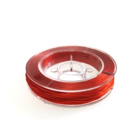Fil de soie de haute qualité, bijoux TPU cordon plat élastique miyuki fil de perles