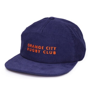 Casquettes Snapback en velours côtelé avec logo personnalisé, chapeaux rouges - Product Image 6