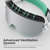 Lentille PC haute performance HXJ-3, taille unique pour adulte, pour le ski et le cyclisme, avec vision large HD