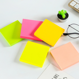 <span class=keywords><strong>Highlighter</strong></span> đầy màu sắc tùy chỉnh tái sử dụng ghi chú dán văn phòng nhà để làm danh sách 100 tờ ghi chú dán - Product Image 4