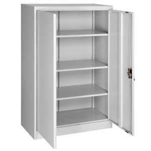 90X40X140Cm Hoge Kwaliteit 4 Lagen Kantoor Archief Stalen Kasten Laterale Metalen Archiefkast - Product Image 3