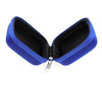 Étui antichoc EVA de stockage de transport de beauté sans fil pour écouteurs personnalisés ODM avec fermeture éclair pour protéger