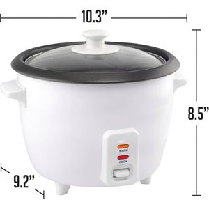 Cuisinière à riz commerciale grande capacité 10 litres avec certification CE GS, capacité de 60 tasses - Product Image 5