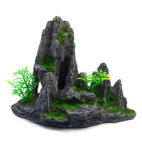 Décoration de réservoir de poissons à vue de montagne, nouvelle arrivée, vente chaude, décoration de réservoir de poissons artificielle en pierre, en vente