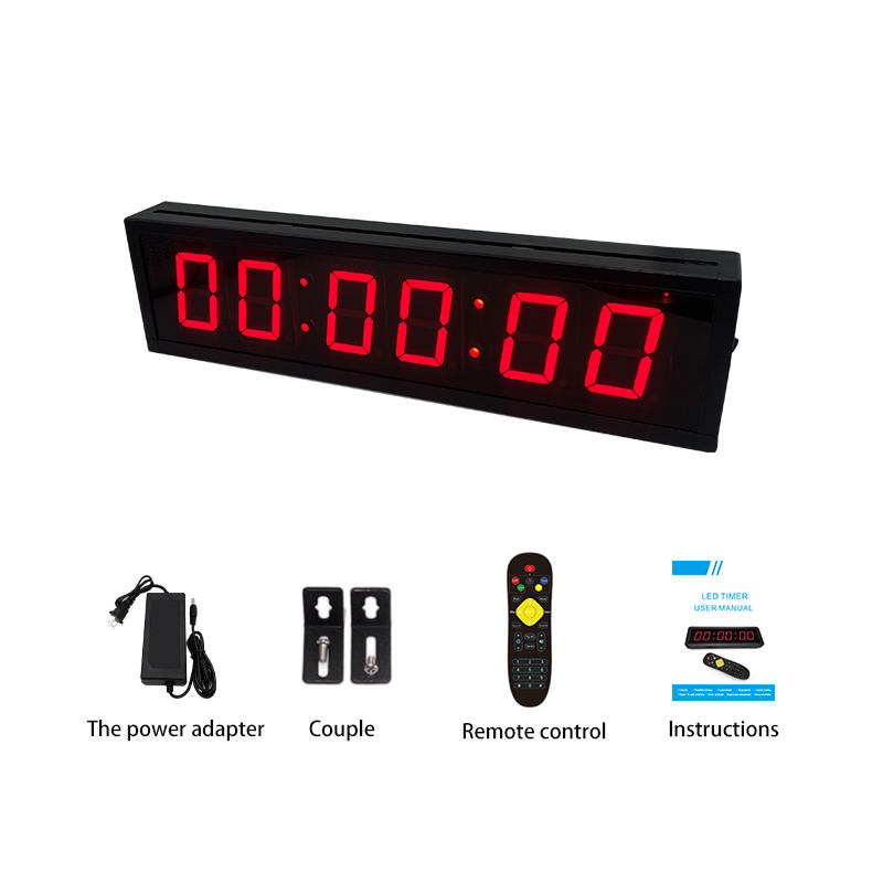 3-inch 6-digit Sport Timer Stopwatch Custom Electronic Counter Timer Set Single-sided Display Rechargeable 2 Minute Timers
