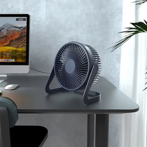 Ventilador USB de Escritorio Giratorio 360°, Mini Ventilador Eléctrico Portátil Ajustable, Enfriador de Aire de Verano para el Hogar, Ventilador de Alta Calidad - Product Image 2