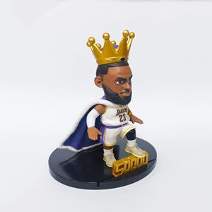 Figuras de Baloncesto de Superestrellas de la NBA, <span class=keywords><strong>James</strong></span> Harden, Stephen Curry, Klay Thompson, Figuras Coleccionables Hechas a Mano de PVC, Adorno Moderno - Product Image 6