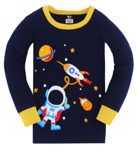 <span class=keywords><strong>Pigiama</strong></span> Morbido per Bambini in Cotone Traspirante, <span class=keywords><strong>Pigiama</strong></span> per Bambini con Stampa Auto Cartoon, <span class=keywords><strong>Pigiama</strong></span> per Ragazzi - Product Image 2