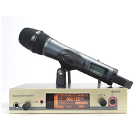 Système de microphone sans fil professionnel EW335G3 EW300 G3 avec microphone UHF portatif E835S