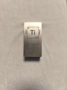 <span class=keywords><strong>Titanium</strong></span> pur de qualité supérieure, grade 1, lingot solide de 1 kg pour investissement et collection - Barre de titane - Product Image 3