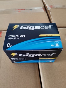 <span class=keywords><strong>Pilas</strong></span> Alcalinas Gigacell Baby <span class=keywords><strong>C</strong></span> <span class=keywords><strong>LR14</strong></span> 1.5V, <span class=keywords><strong>Pilas</strong></span> <span class=keywords><strong>LR14</strong></span> 1.5V de Larga Duración para Linternas, Juguetes, Relojes y Radios - Product Image 2