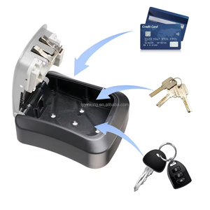 YL resistente alle intemperie, cassetta di sicurezza per chiave in plastica montata a 4 cifre, con combinazione di chiave per auto, di facile accesso per l'home Office - Product Image 2
