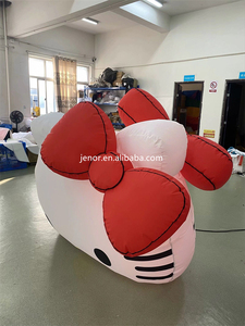 Đáng yêu <span class=keywords><strong>Inflatable</strong></span> <span class=keywords><strong>Kitty</strong></span> Mèo phim hoạt hình chiếu sáng trang trí <span class=keywords><strong>Inflatable</strong></span> <span class=keywords><strong>Hello</strong></span> <span class=keywords><strong>Kitty</strong></span> đầu mô hình với giá rẻ - Product Image 3