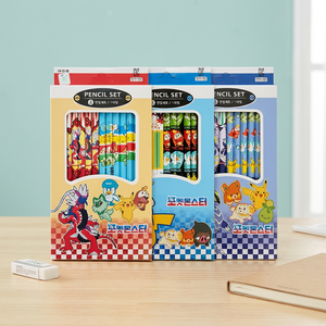 Juego de Lápices Elite Pokemoned, 12 Unidades x 12 Docenas/Caja, Lápices de Grafito para Niños, Anime, Dibujos Animados, Grafito Negro, Hecho en Corea - Product Image 2