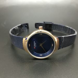 Montre à quartz pour femme, logo personnalisé, Curren9028, mode simple, affaires, verre, aiguille, bracelet en acier inoxydable - Product Image 6