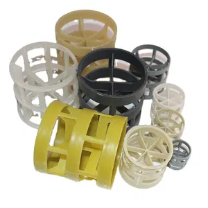 Polypropylene Plastic Packing Pall Ring 3 In Pp Pall Ring For Degasser Tower