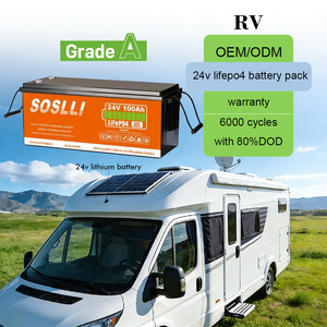 锂电池 24V 300Ah Lifepo4 电池组 12V 24V 100Ah 200Ah 300Ah 400Ah 600Ah 锂电池组 卡车电池 24V - Product Image 2