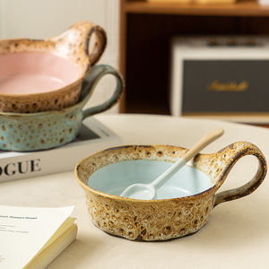 Ceramic Mug Kiln Fired With Handle Single <b>Cup</b> Nordic Style Universal Household Coffee <b>Tea</b> Mug - Product Image 4