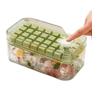 Ice Lattice Ice Cube Mold Cube Shape Manual Operation Household Refrigerator Storage Tray - Product Image 4