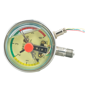 Tüm paslanmaz çelik elektrik İletişim hidrolik buhar hava basıncı ölçer manometre - Product Image 1