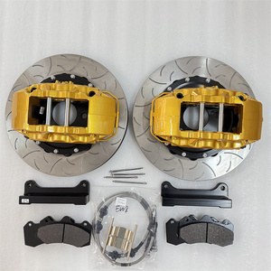Kit d'étriers de frein à 6 pistons personnalisés Jekit 9040 avec rotors 355x32, compatible avec Golf 7, jantes 18/19 - Product Image 4