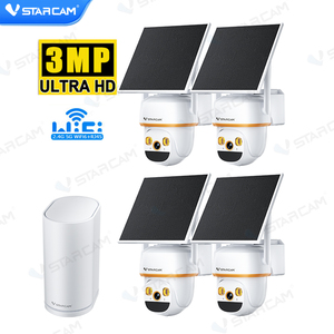 <span class=keywords><strong>Vstarcam</strong></span> ระบบกล้องวงจรปิดไร้สาย E30-4ระยะไกลไร้สาย3MP ชุด nvr แบตเตอรี่ขับเคลื่อนกล้องวงจรปิดชุดกลางคืนสีเต็มรูปแบบ - Product Image 1
