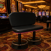 Fauteuils double SUCCESSOR pour deux personnes, chaises de casino pour table de poker et machine à sous, mobilier de jeu commercial de luxe