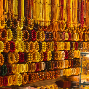 Esportazione di fabbrica personalizza rosario musulmano di buon grado giallo resina <span class=keywords><strong>ambra</strong></span> perline per bracciali e collana - Product Image 1