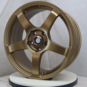 Rines de Aleación de Aluminio de Cinco Radios 5X112 5X120 5X114.3 5X108 de 15-19 Pulgadas, Nuevos para Autos de Pasajeros Mercedes- y Otros - Product Image 3