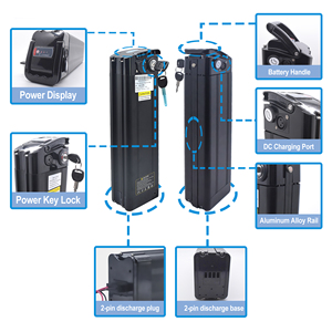 Elektrikli Bisiklet için Gümüş Balık Pil 18650 21700 Pil Şarj Edilebilir Lityum E Bisiklet 24V 36V 48V 10ah 15ah 20ah Pil Paketi - Product Image 3