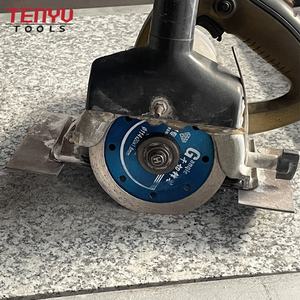 En iyi porselen ıslak sürekli elmas karo duvarcılık kesme dairesel testere bıçağı beton blok için 7 inç kesme bıçağı disk - Product Image 5
