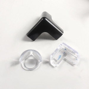 Anti Collision Corner <b>Protectors</b> L Shape Plastic Safety Edge Guards For Baby Child Protection Universal <b>Table</b> Right Angle Covers - Product Image 1