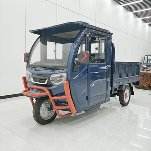 Nouveau Style <span class=keywords><strong>Transport</strong></span> Puissant Fermé Vélo Électrique Cargo Tricycles Électrique Tricycle Électrique Batterie - Product Image 3
