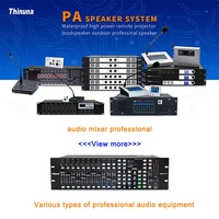 Amplificateur de puissance professionnel de classe TD Thinuna série MDA, haut-parleurs commerciaux à 2 canaux haute puissance, système audio pour scène