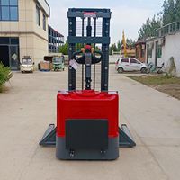 Transpalette Électrique 1.5T 2T Entièrement Électrique, Chariot Élévateur Manuel Personnalisable pour Terrains Inégaux, Utilisation en Entrepôt et à la Ferme, Accessoires Optionnels