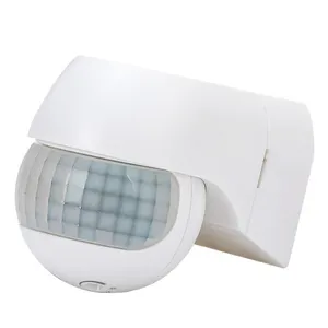 Outdoor IP44 Wall Motion Sensor with Digital Interface Infrared Amplifier Emitting White Light