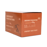 Barre Énergétique Riche Chocolat Ration Alimentaire d'Urgence Biscuits