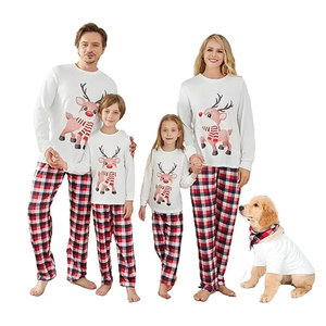 Pijamas Personalizados Divertidos de Navidad, Conjuntos Familiares a Juego, Pijamas Suaves de Año Nuevo, Ropa de Dormir para la Familia - Product Image 3