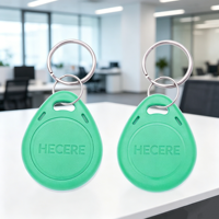 Porte-clés intelligent NFC programmable 13,56 MHz pour système d'entrée sécurisée