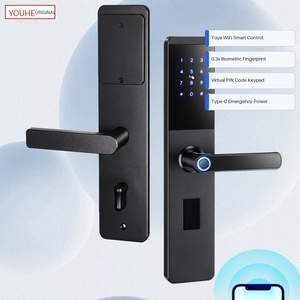 Serrure de porte intelligente pour appartement en location avec partage de clé électronique et de code d'accès à durée limitée - Product Image 3