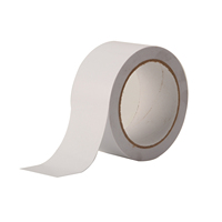 Ruban adhésif double face OPP à base de solvant acrylique, forte adhérence, liaison durable avec un support en papier blanc
