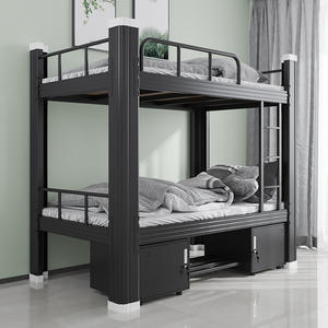 Lits superposés pour adultes avec armoire <span class=keywords><strong>de</strong></span> <span class=keywords><strong>rangement</strong></span> <span class=keywords><strong>Lit</strong></span> superposé pour étudiants avec <span class=keywords><strong>rangement</strong></span> pour chaussures <span class=keywords><strong>sous</strong></span> le <span class=keywords><strong>lit</strong></span> - Product Image 5