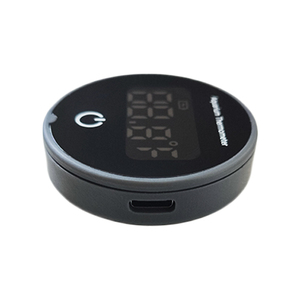 Termometro Mini Rotondo a Batteria (Moneta/Litio) in Plastica per Acquario, Misuratore di Temperatura dell'Acqua Specializzato per <span class=keywords><strong>Pesci</strong></span> <span class=keywords><strong>Tropicali</strong></span> - Product Image 2