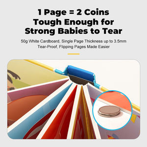 Nouvelle sortie : <span class=keywords><strong>Livre</strong></span> d'activités en carton <span class=keywords><strong>pop</strong></span>-<span class=keywords><strong>up</strong></span> pour enfants, apprentissage précoce, <span class=keywords><strong>livre</strong></span> d'images interactif en anglais - Ma délicieuse <span class=keywords><strong>maison</strong></span> de desserts - Product Image 5