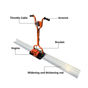 Bê tông sàn san lấp mặt bằng thiết bị bê tông rung Cai Trị thép không gỉ cầm tay xi măng san lấp mặt bằng cứng công cụ - Product Image 5