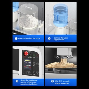 Máquina de Fideos Inteligente Todo en Uno JUYOU, Comercial, Automática, 220V, 10kg/h, Motor de 1100W, 1 Año de Garantía - Product Image 5