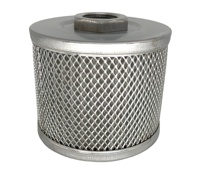 Filtre hydraulique SS acier inoxydable pompe à eau filtre écran filtre à Air séparateur d'huile remplacer pour pièces de machines d'ingénierie