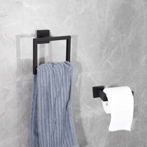 Support invisible en acier pour usage hôtelier, design moderne, pour fixation de tubes carrés sur étagères de séparation de salle de bain, cuisine et salle à manger - Product Image 6